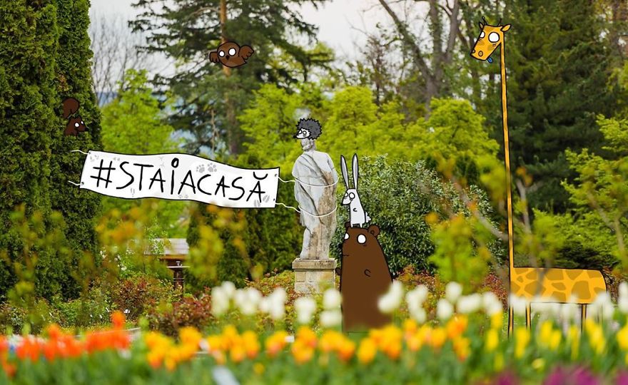 Empty Streets From Our City Become Illustrator’s Artwork