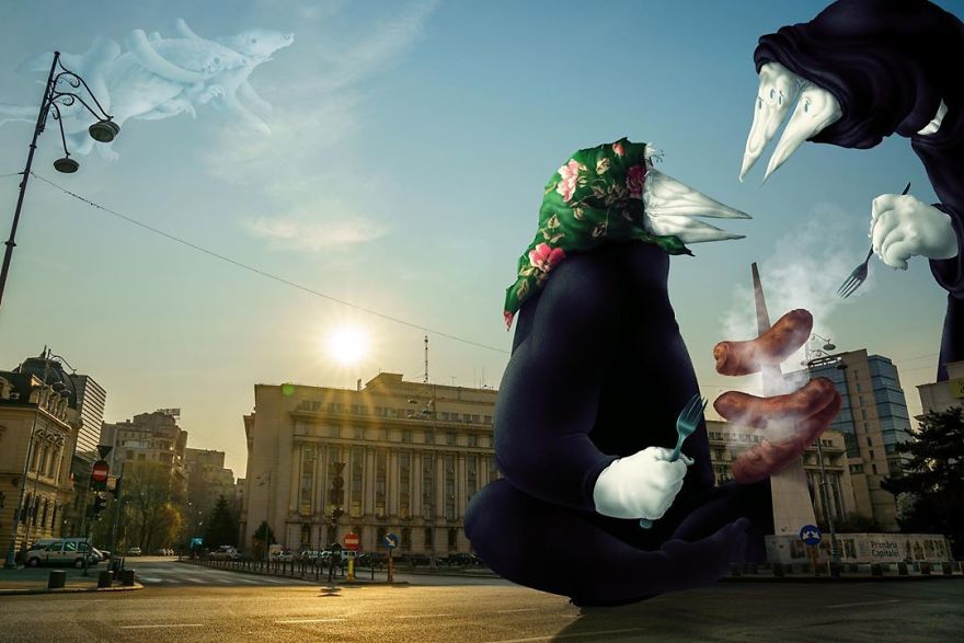 Empty Streets From Our City Become Illustrator’s Artwork