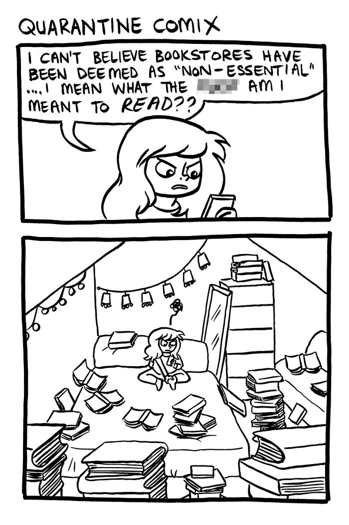 Quarantine Comix: 40 Relatable And Devastatingly Honest Comics About Lockdown By Rachael Smith