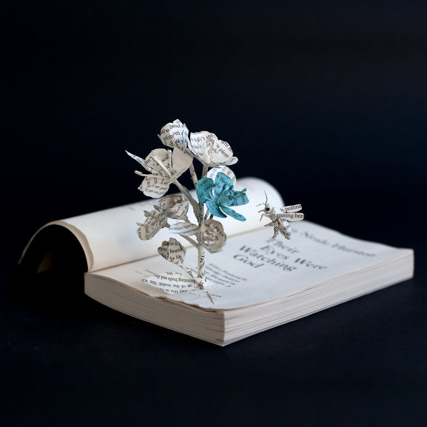 Artist Makes Amazing Sculptures Using Only Paper