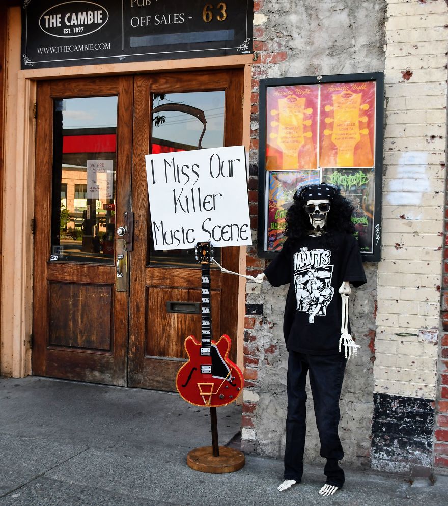 My Halloween Skeletons Became "Humerus" Counter Protestors