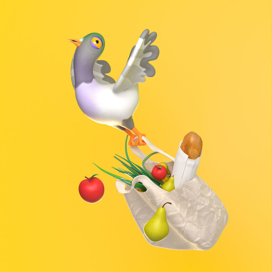 Train A Pigeon To Shop For You