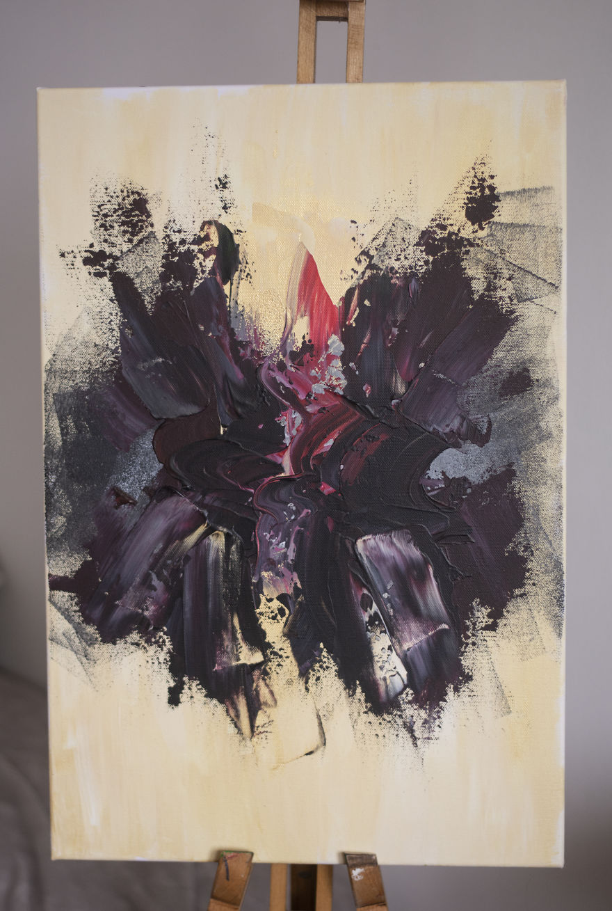 I Painted A Series Of Abstract Paintings While I Was In Quarantine