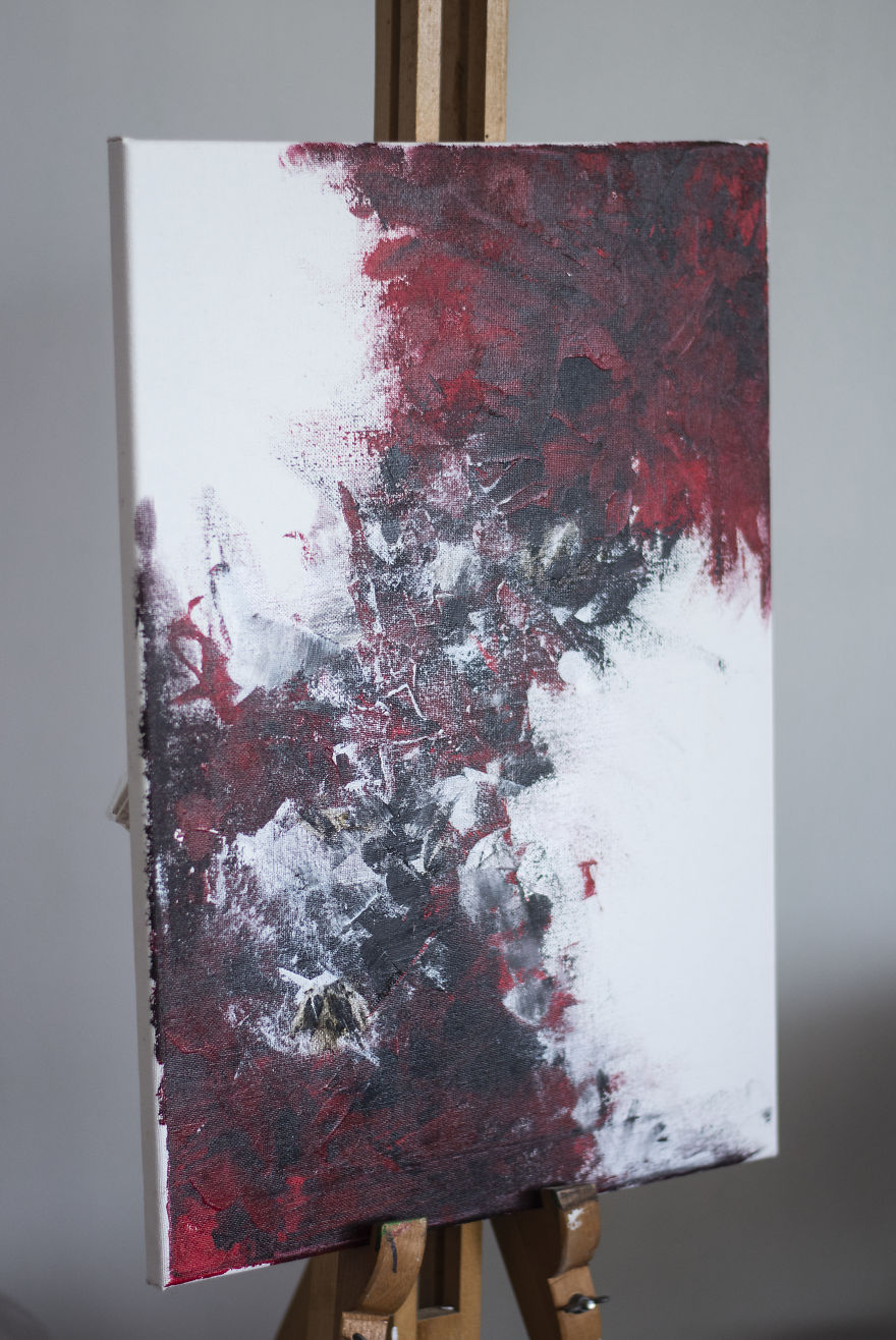 I Painted A Series Of Abstract Paintings While I Was In Quarantine