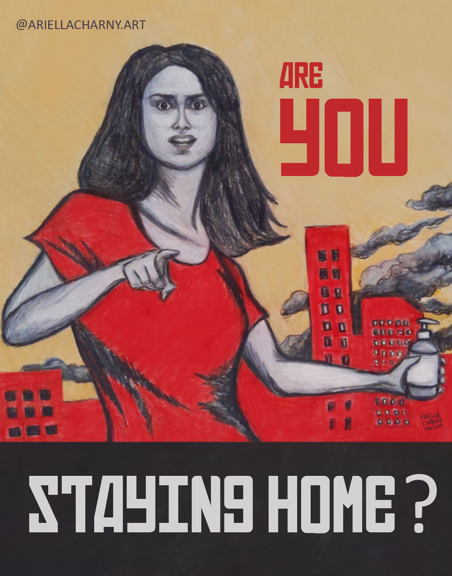 I Recreated Classic Soviet Propaganda Posters As COVID-19 Posters I Recreated Classic Soviet Propaganda Posters As COVID-19 Posters