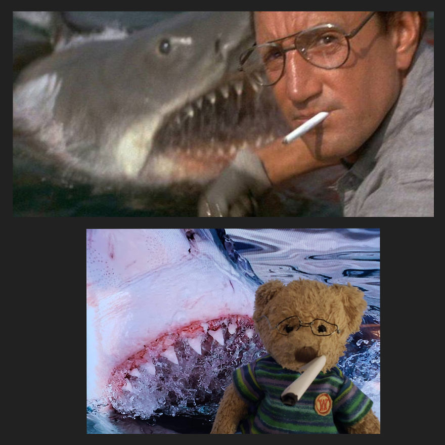I Recreated Famous Movie Scenes With My Teddy