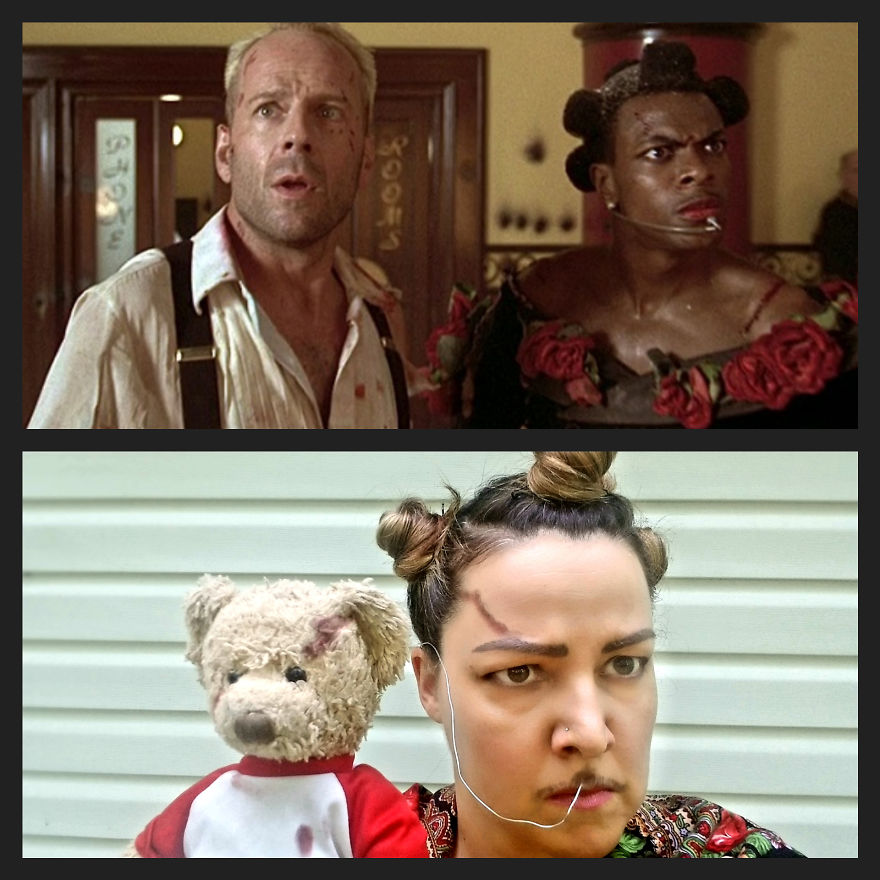 I Recreated Famous Movie Scenes With My Teddy