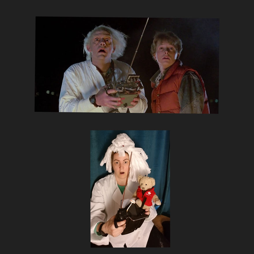 I Recreated Famous Movie Scenes With My Teddy