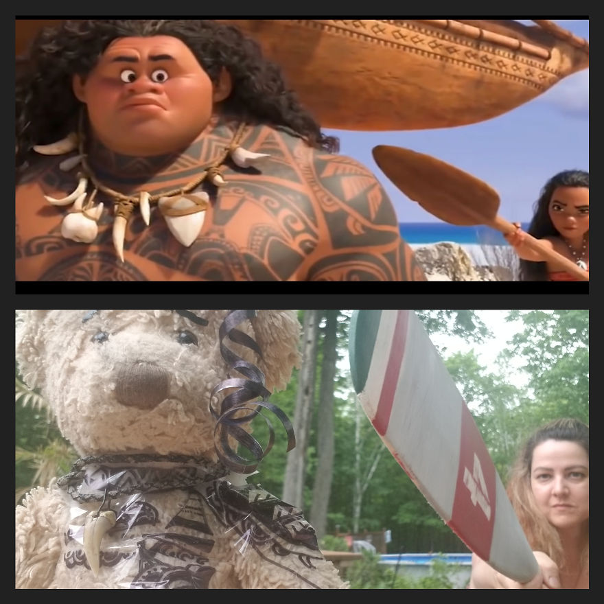 I Recreated Famous Movie Scenes With My Teddy