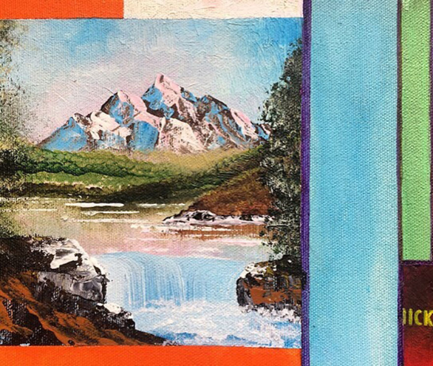 I Spent Quarantine Painting Intricate Pieces Of Litter Into My Traditional Nature Landscapes. I Spent Quarantine Painting Intricate Pieces Of Litter Into My Traditional Nature Landscapes.