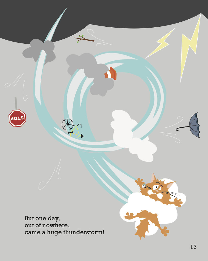 I Wrote And Illustrated A Book About A Cloud Without A Silver Lining I Wrote And Illustrated A Book About A Cloud Without A Silver Lining