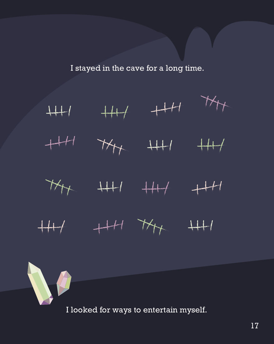 I Wrote And Illustrated A Book About A Cloud Without A Silver Lining