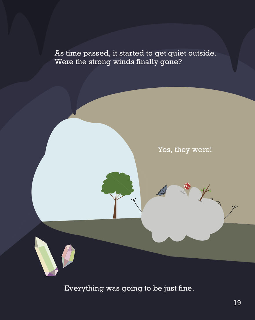 I Wrote And Illustrated A Book About A Cloud Without A Silver Lining I Wrote And Illustrated A Book About A Cloud Without A Silver Lining