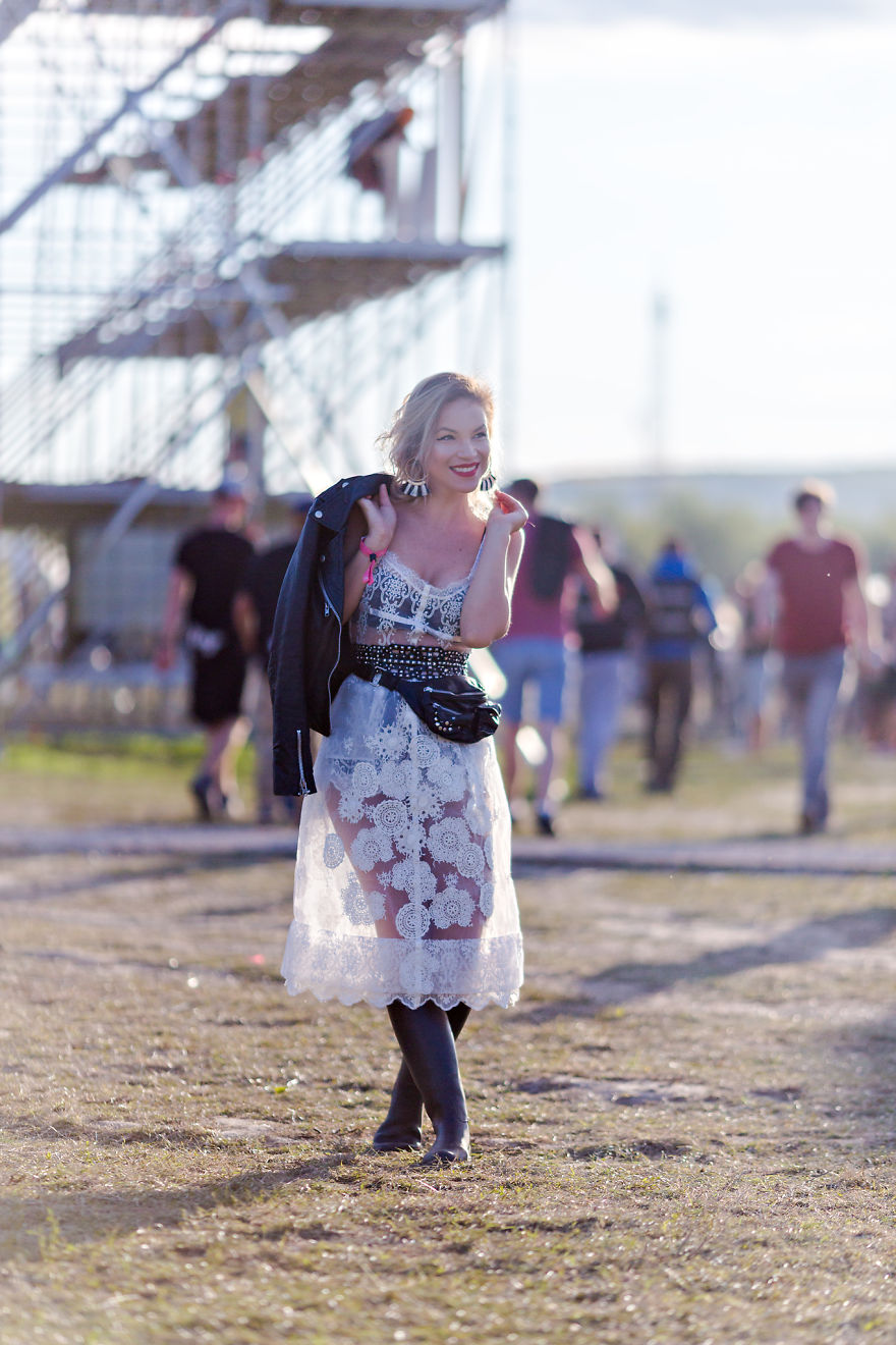 My Cheating Boyfriend Tried To Forbid Me To Dress Like This, In My Own Creations To The Festivals, Because Everybody Was Looking At Me. I Dumped Him!