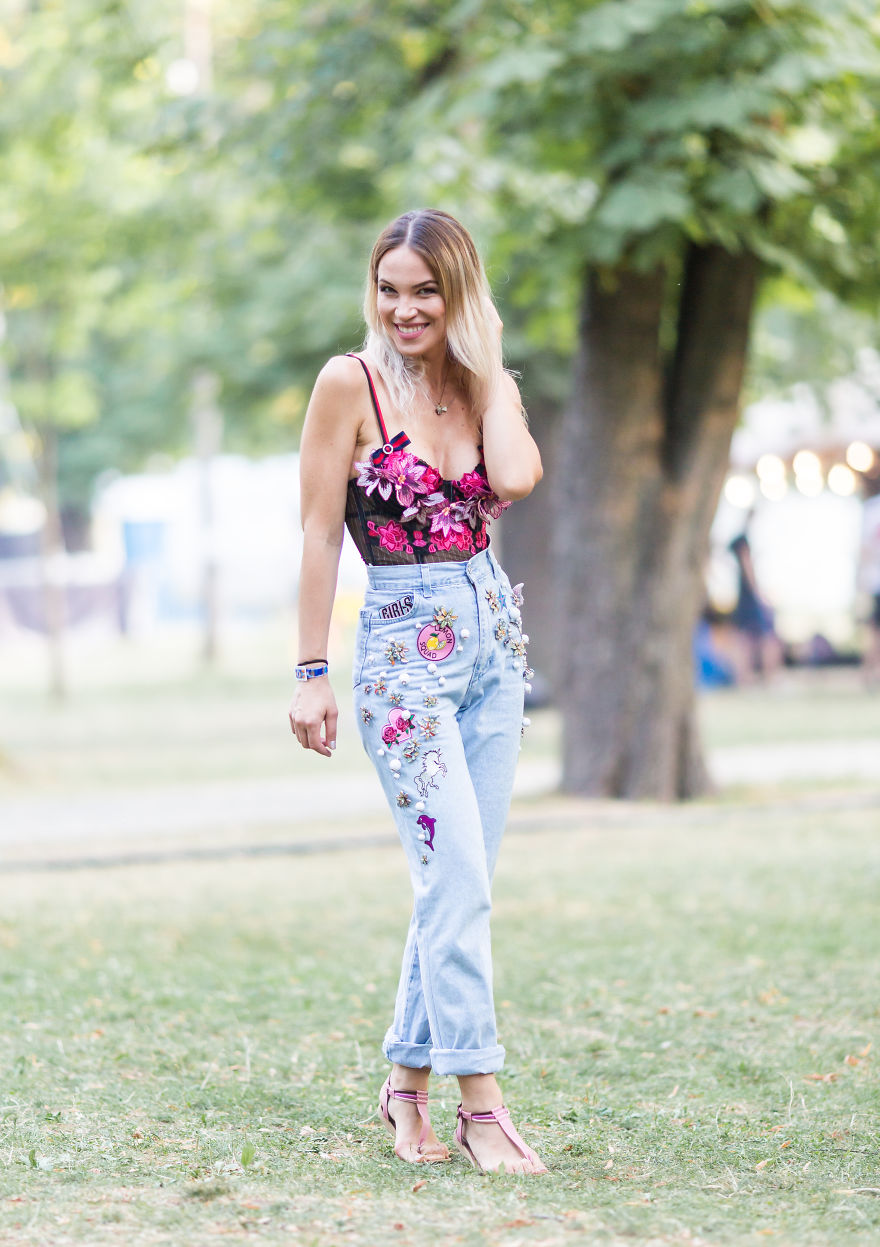 My Cheating Boyfriend Tried To Forbid Me To Dress Like This, In My Own Creations To The Festivals, Because Everybody Was Looking At Me. I Dumped Him!