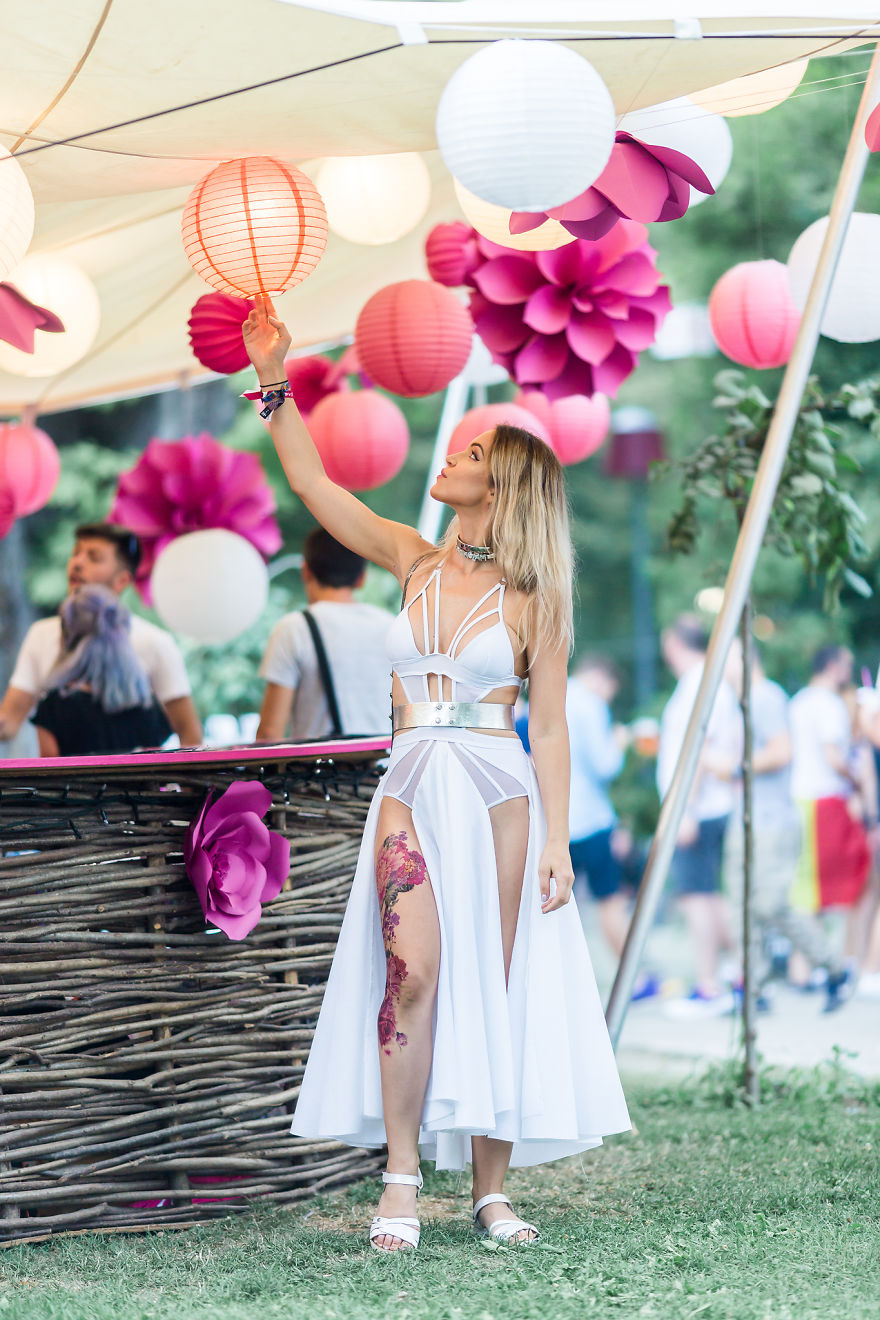 My Cheating Boyfriend Tried To Forbid Me To Dress Like This, In My Own Creations To The Festivals, Because Everybody Was Looking At Me. I Dumped Him!