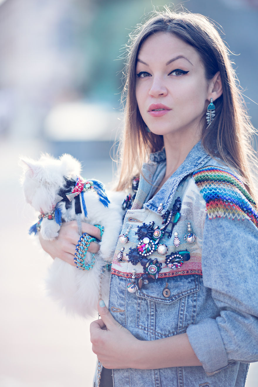 My Cheating Boyfriend Tried To Forbid Me To Dress Like This, In My Own Creations To The Festivals, Because Everybody Was Looking At Me. I Dumped Him!