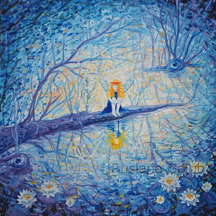 Moon, Stars, Horses, Redhead Maidens And Magical Creatures In Ruslana Golub's Artworks Moon, Stars, Horses, Redhead Maidens And Magical Creatures In Ruslana Golub's Artworks