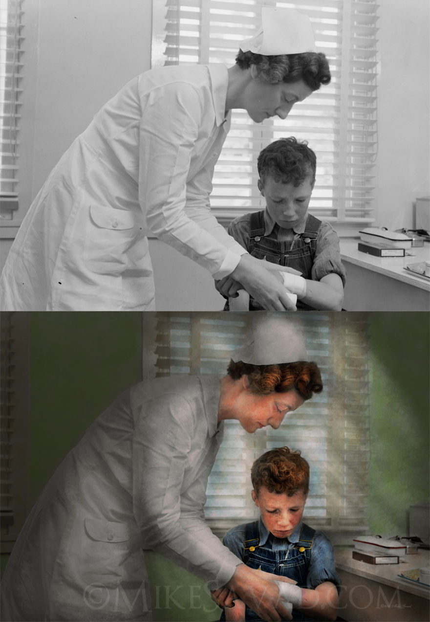 Colorized Medical Pictures (14 Pictures) Colorized Medical Pictures (14 Pictures)
