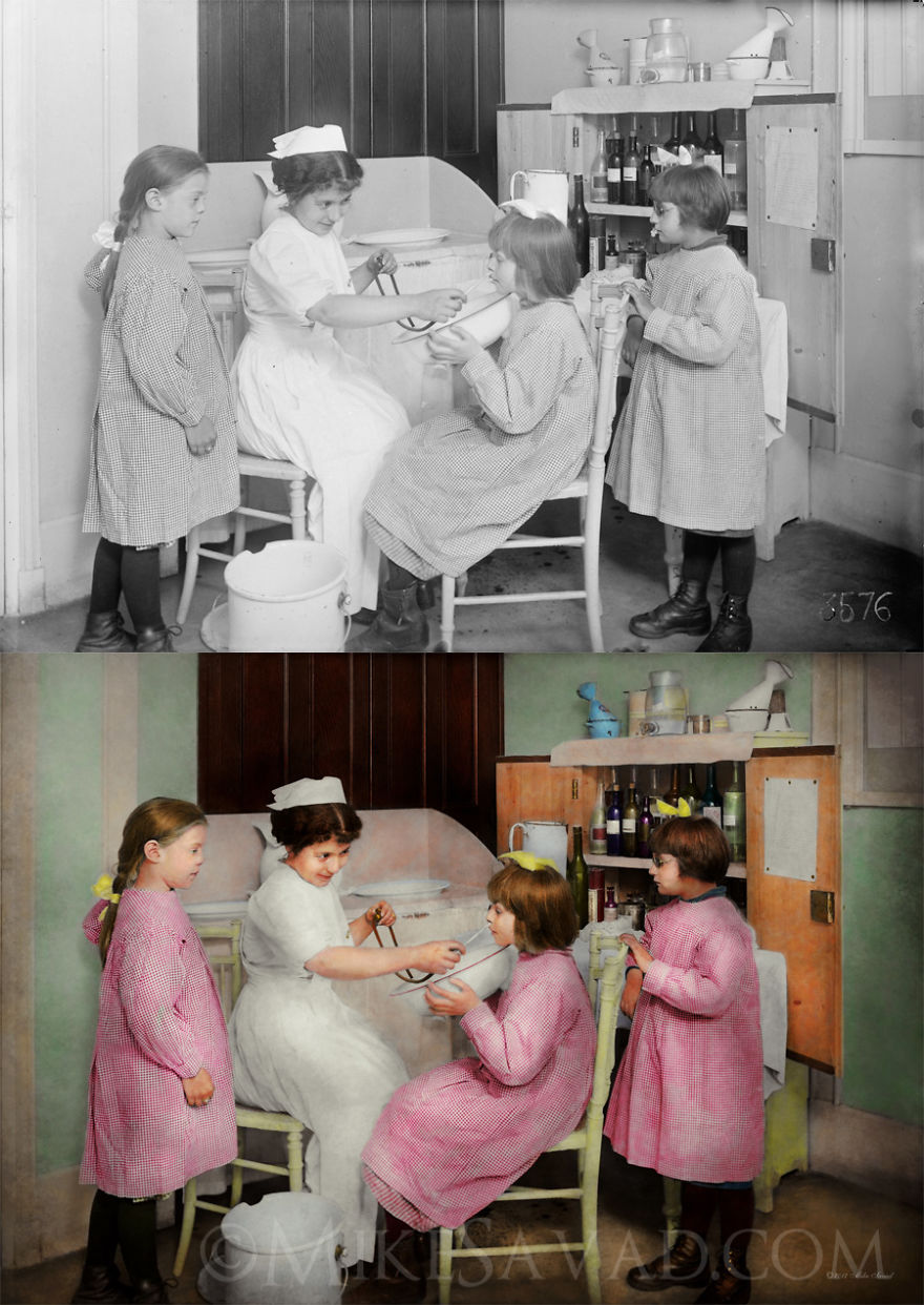 Colorized Medical Pictures (14 Pictures) Colorized Medical Pictures (14 Pictures)