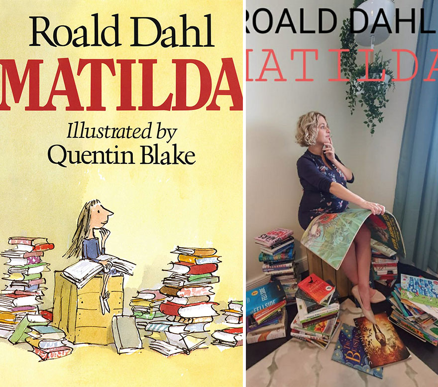 People Are Spending Their Quarantine Time Doing Fun Book Cover Cosplayers