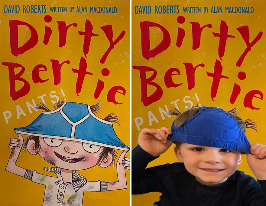 People Are Spending Their Quarantine Time Doing Fun Book Cover Cosplayers