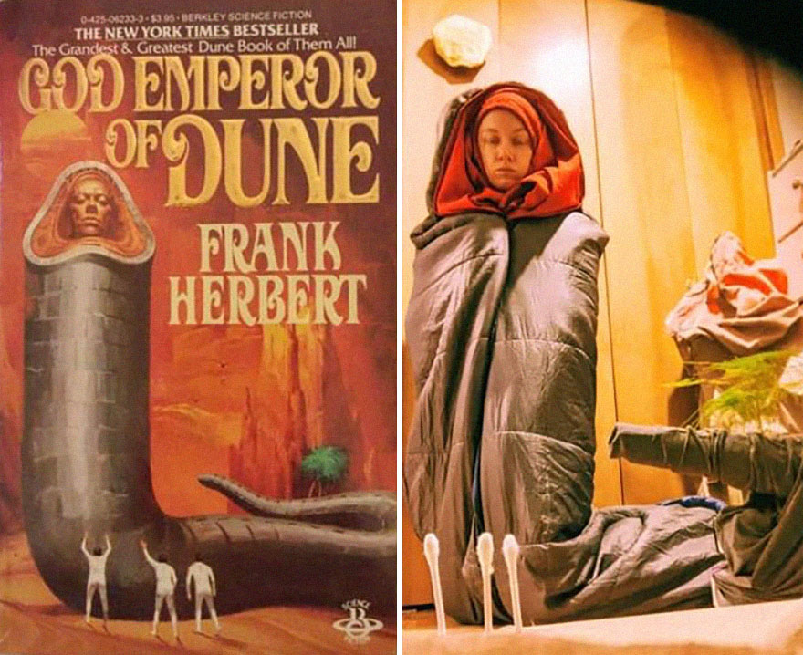 People Are Spending Their Quarantine Time Doing Fun Book Cover Cosplayers