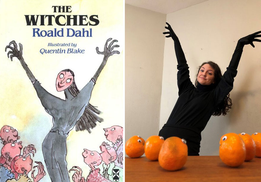 People Are Spending Their Quarantine Time Doing Fun Book Cover Cosplayers