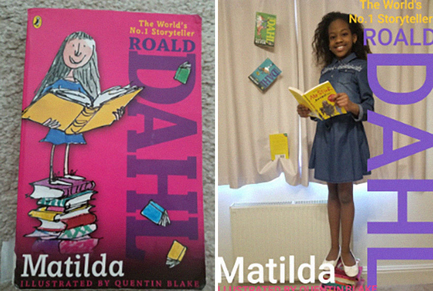 People Are Spending Their Quarantine Time Doing Fun Book Cover Cosplayers