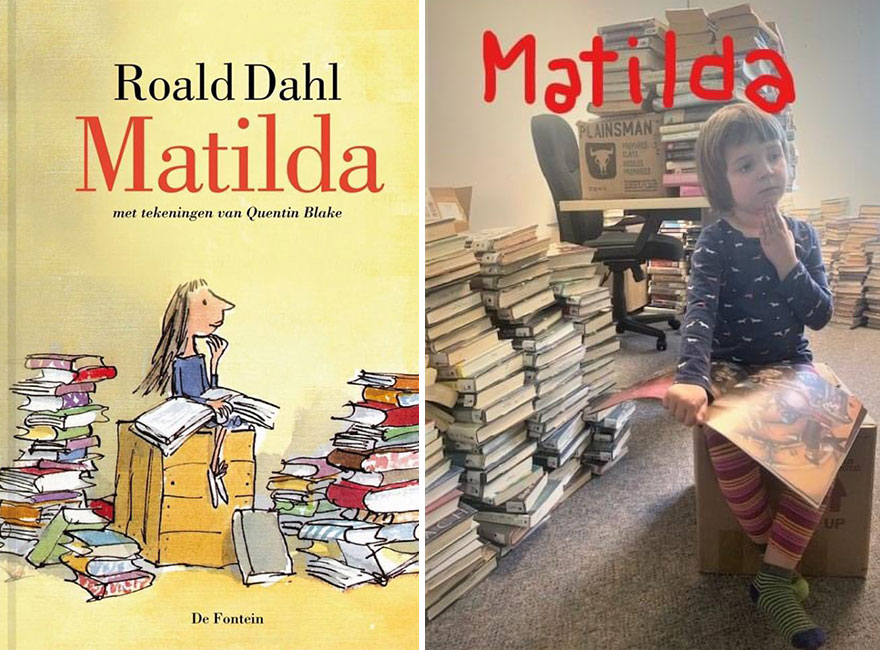 People Are Spending Their Quarantine Time Doing Fun Book Cover Cosplayers