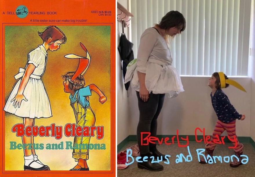 People Are Spending Their Quarantine Time Doing Fun Book Cover Cosplayers