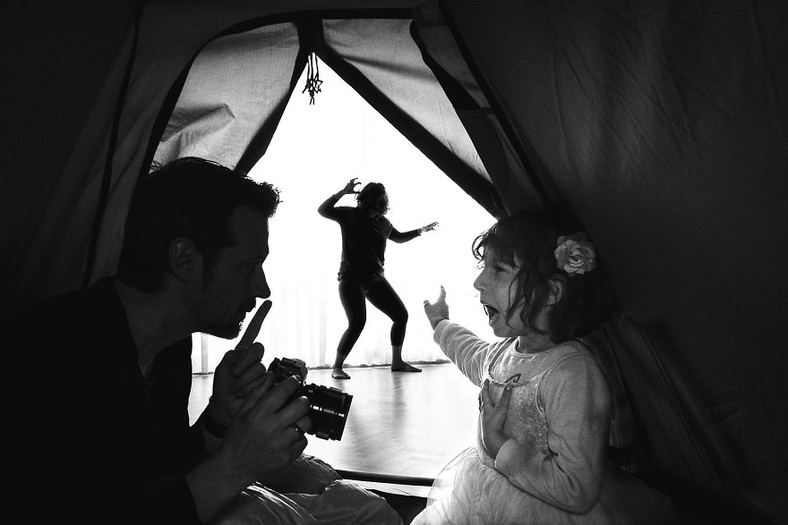 My Daughter And I Take Fun Travel Photos In Lockdown, We Are On Day 36 Of Our Mountain Adventure At Home 