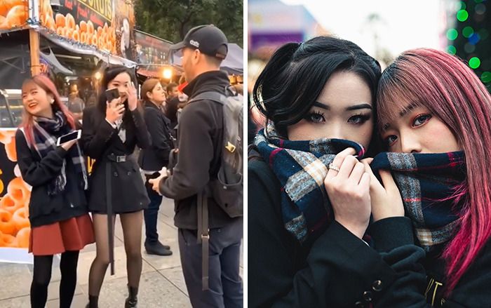 Photographer Is Winning The Internet Doing Photo Shoot With Strangers