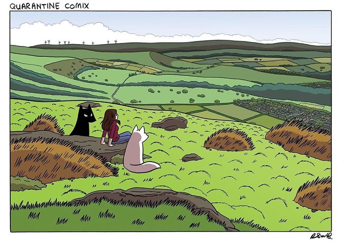 Quarantine Comix: 40 Relatable And Devastatingly Honest Comics About Lockdown By Rachael Smith
