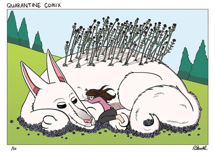 Quarantine Comix: 40 Relatable And Devastatingly Honest Comics About Lockdown By Rachael Smith