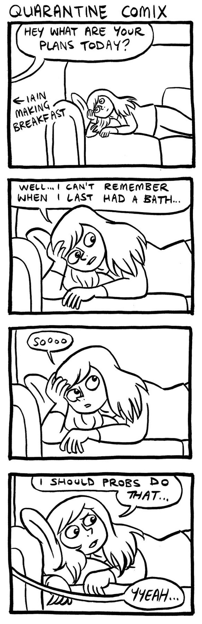 Quarantine Comix: 40 Relatable And Devastatingly Honest Comics About Lockdown By Rachael Smith