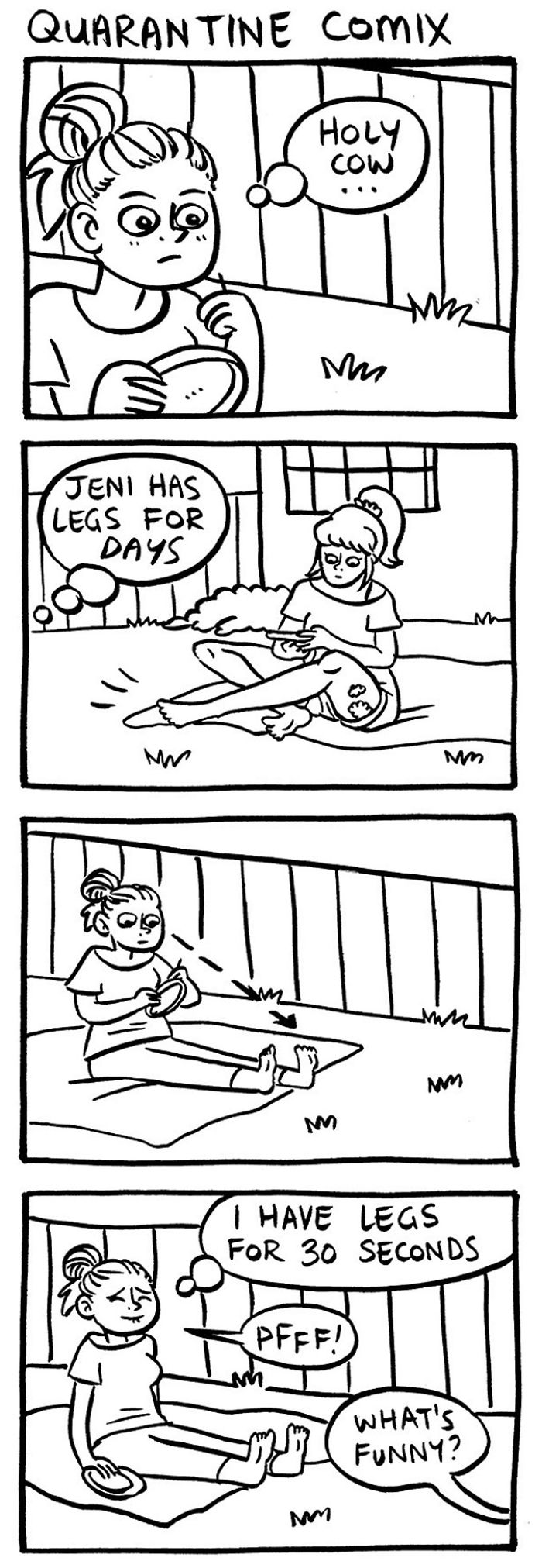 Quarantine Comix: 40 Relatable And Devastatingly Honest Comics About Lockdown By Rachael Smith