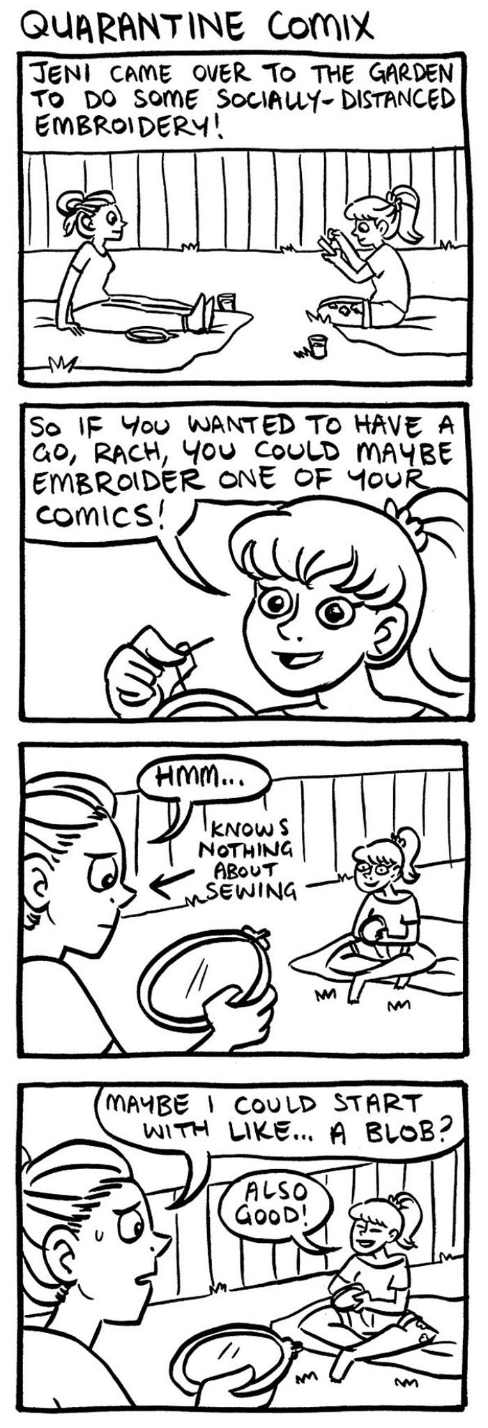 Quarantine Comix: 40 Relatable And Devastatingly Honest Comics About Lockdown By Rachael Smith