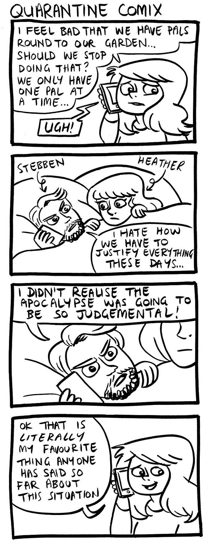 Quarantine Comix: 40 Relatable And Devastatingly Honest Comics About Lockdown By Rachael Smith