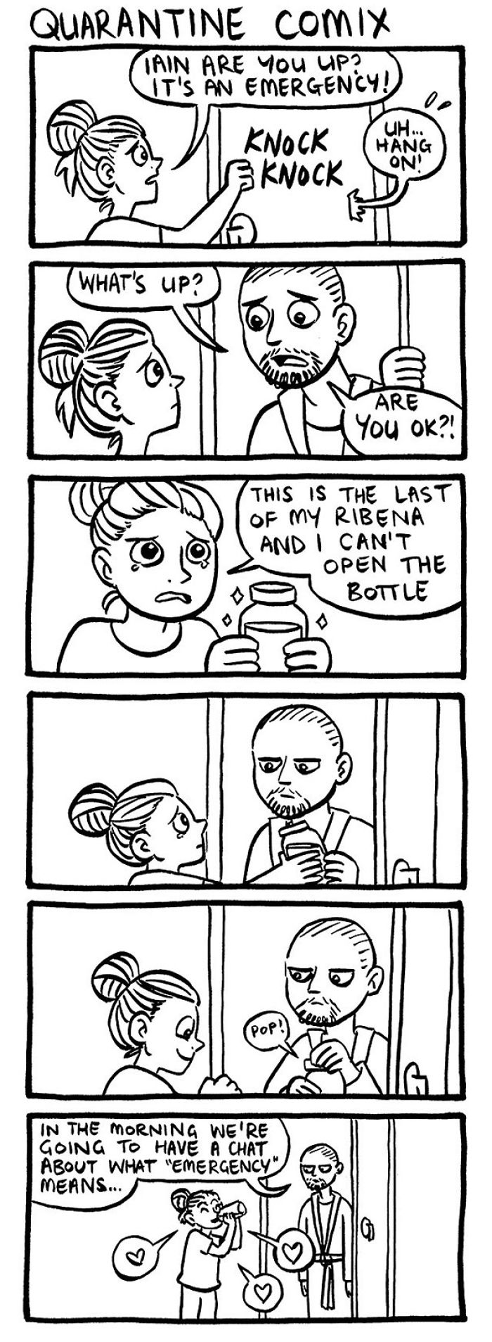 Quarantine Comix: 40 Relatable And Devastatingly Honest Comics About Lockdown By Rachael Smith