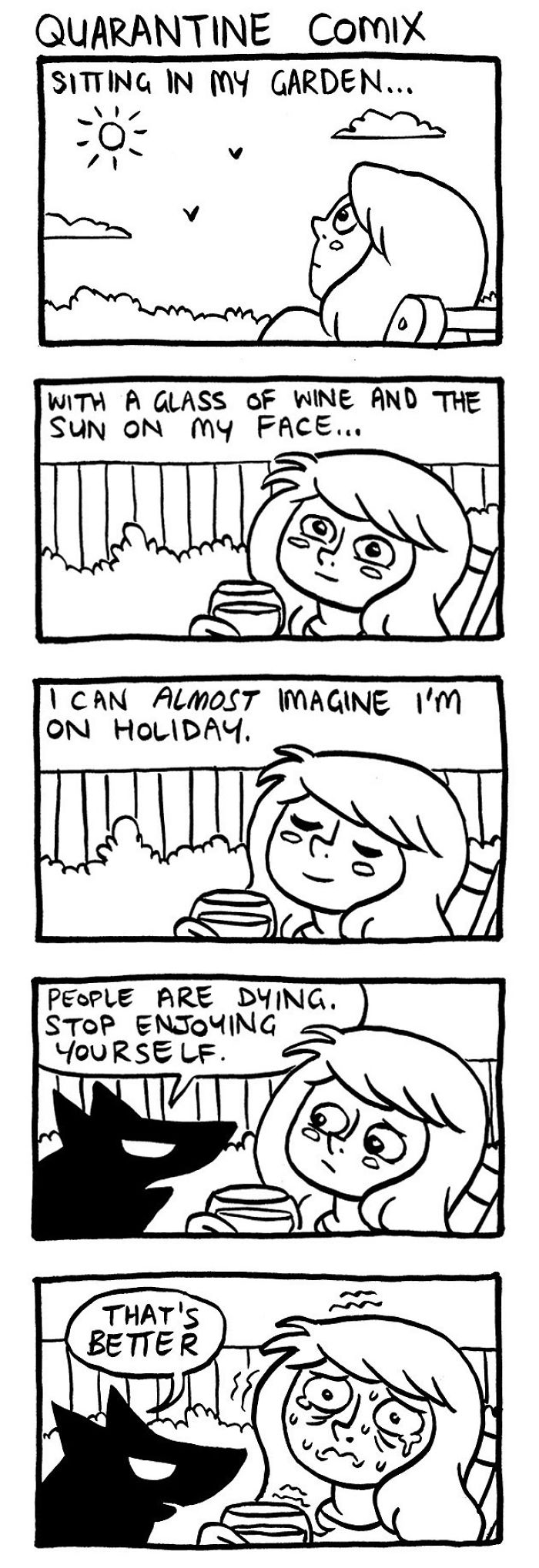 Quarantine Comix: 40 Relatable And Devastatingly Honest Comics About Lockdown By Rachael Smith