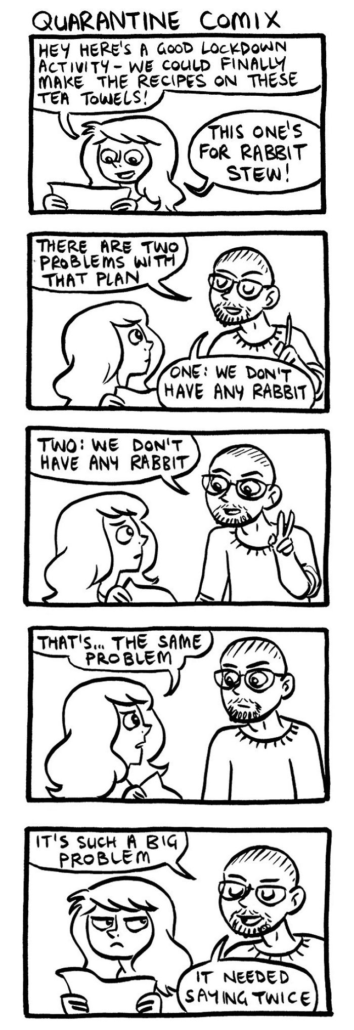 Quarantine Comix: 40 Relatable And Devastatingly Honest Comics About Lockdown By Rachael Smith