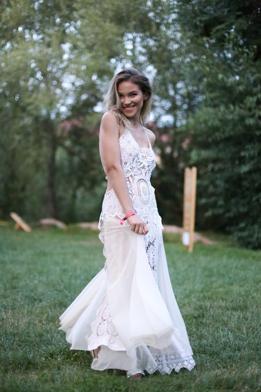 My Cheating Boyfriend Tried To Forbid Me To Dress Like This, In My Own Creations To The Festivals, Because Everybody Was Looking At Me. I Dumped Him!