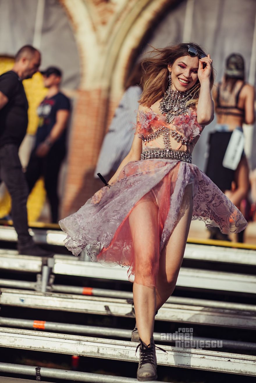 My Cheating Boyfriend Tried To Forbid Me To Dress Like This, In My Own Creations To The Festivals, Because Everybody Was Looking At Me. I Dumped Him!