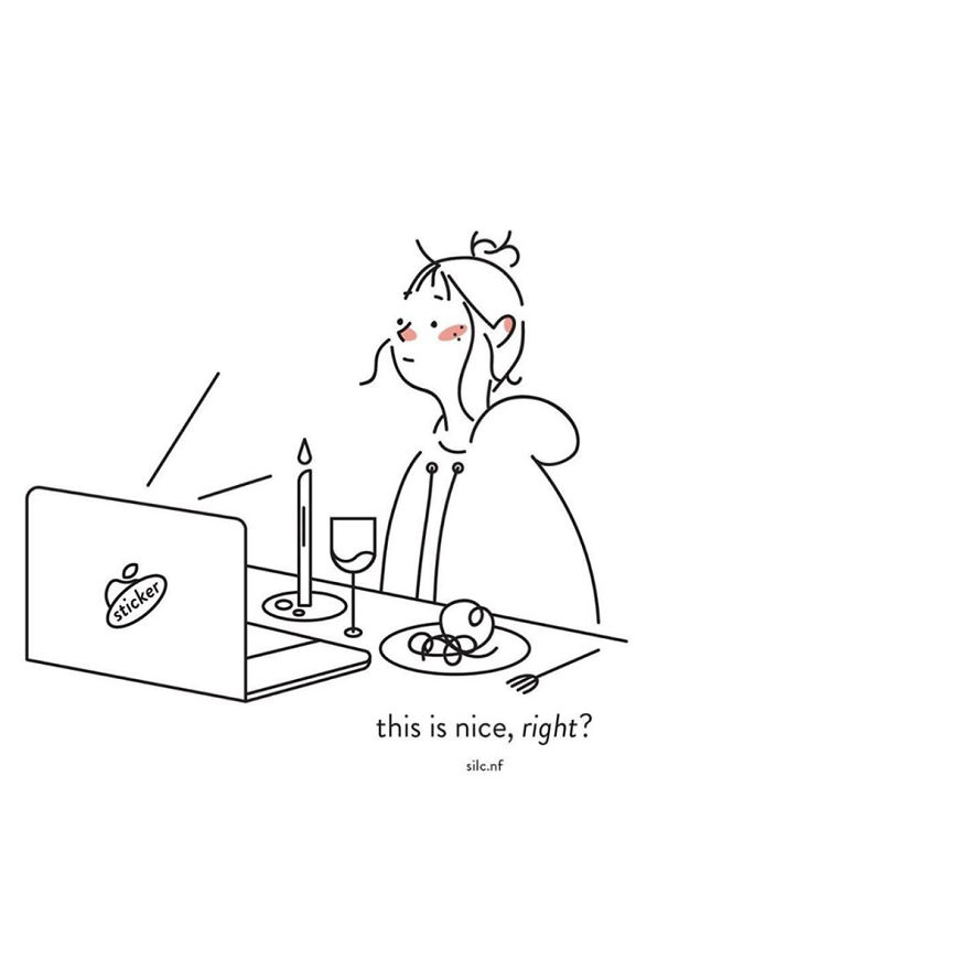 A Young Illustrator Ask Herself About The Meaning Of Life During Quarantine