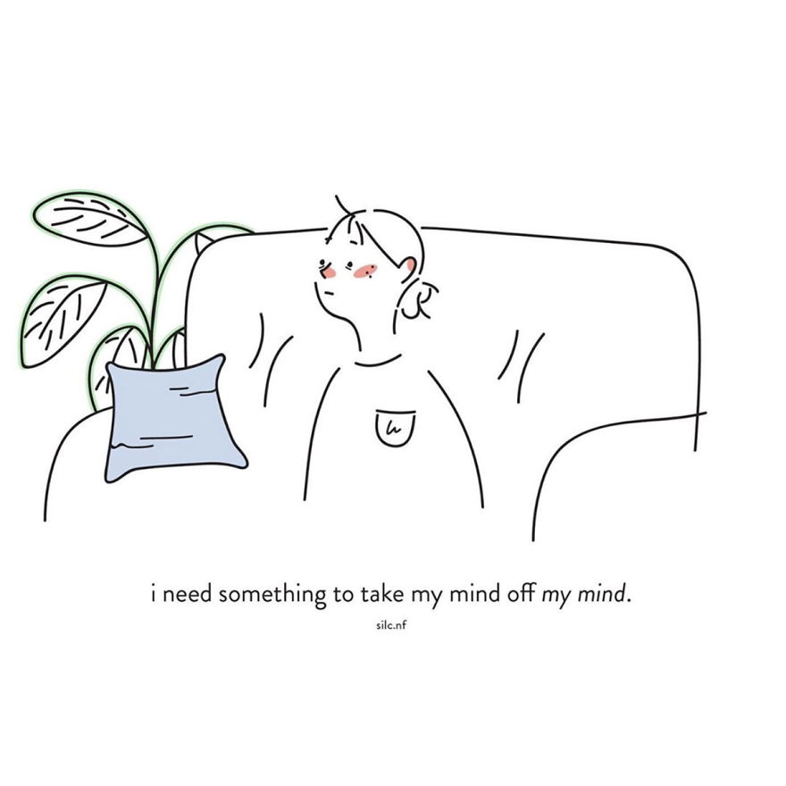 A Young Illustrator Ask Herself About The Meaning Of Life During Quarantine