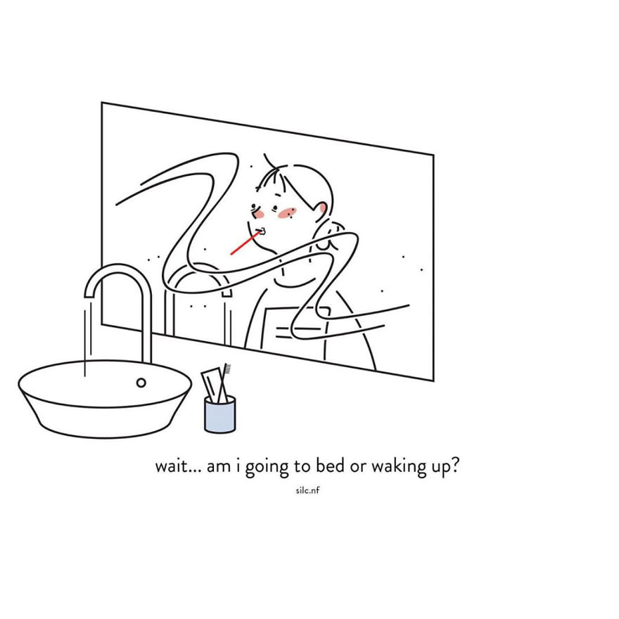 A Young Illustrator Ask Herself About The Meaning Of Life During Quarantine