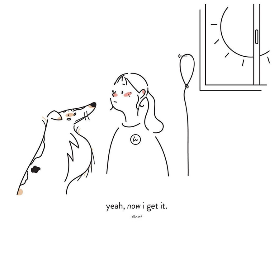 A Young Illustrator Ask Herself About The Meaning Of Life During Quarantine