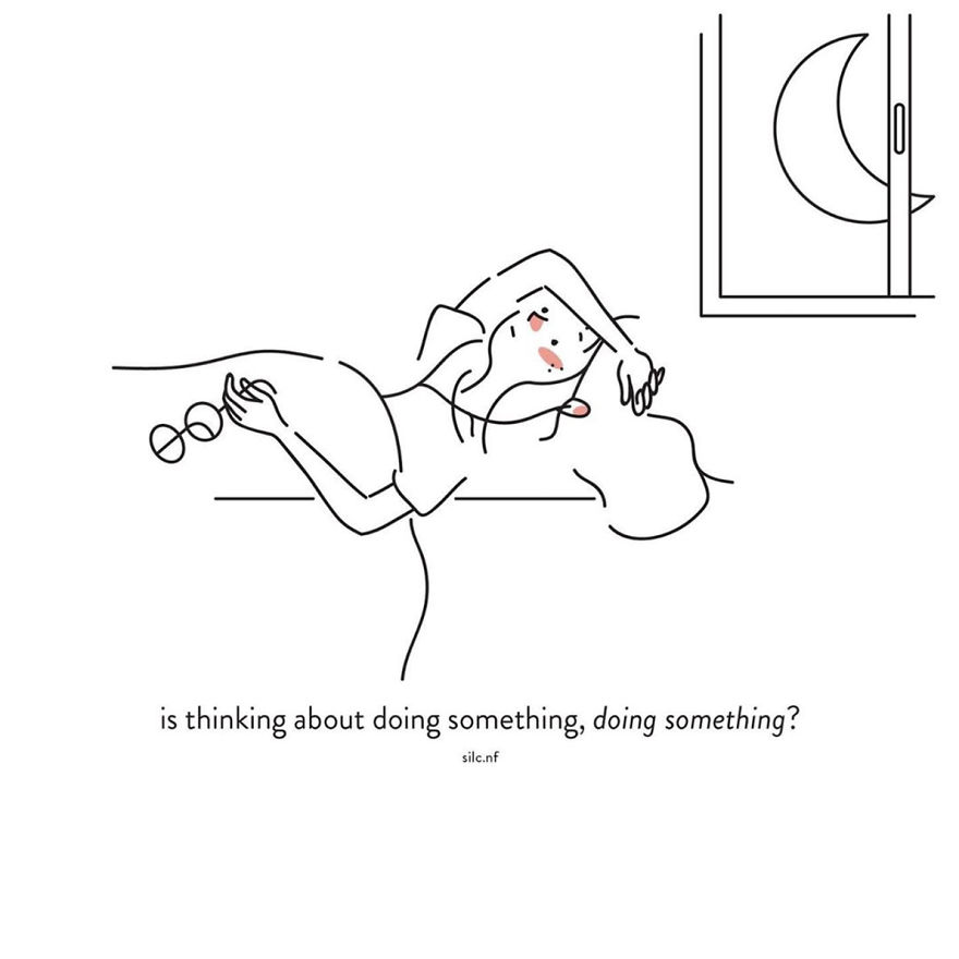 A Young Illustrator Ask Herself About The Meaning Of Life During Quarantine