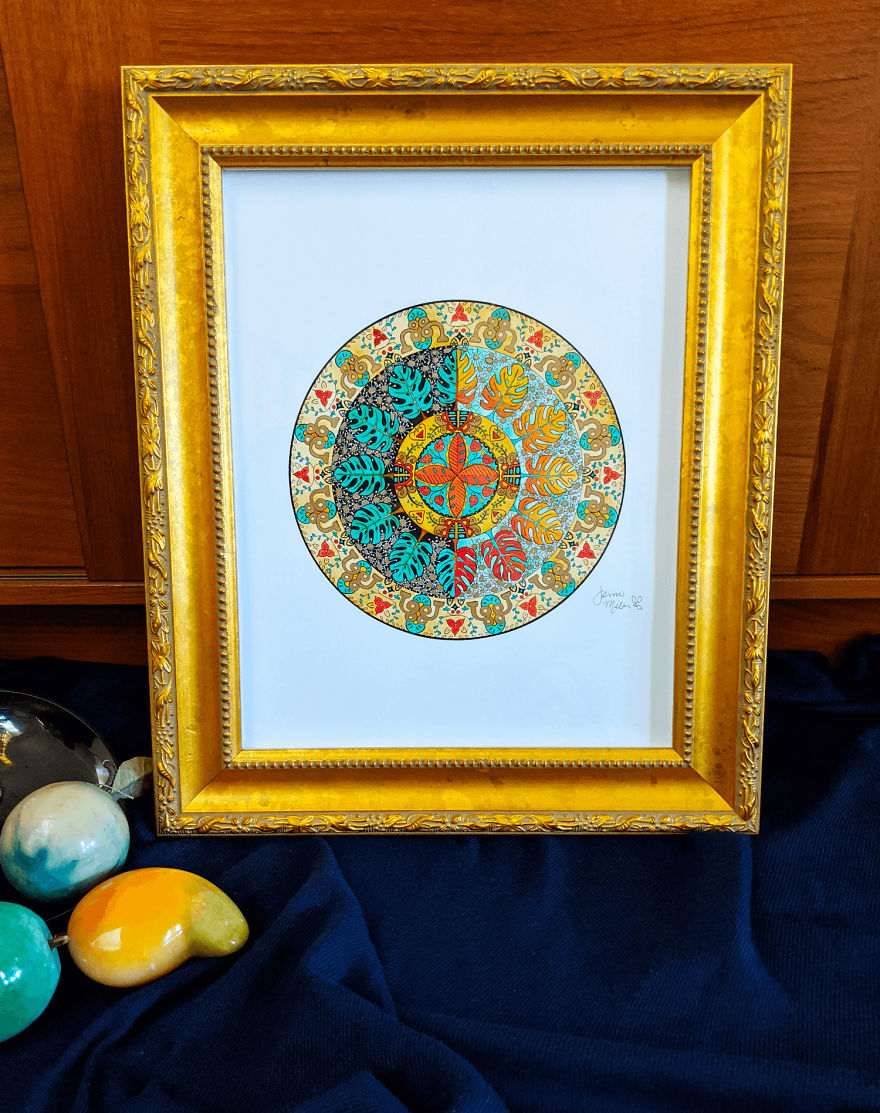 Thinking About Covid So Much, I Started Hiding It In My Drawings